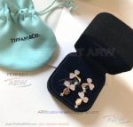 AAA Replica Tiffany And Co 925 Silver Paper Flowers Earrings